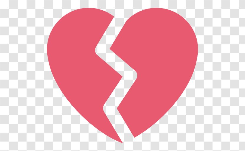 Broken Heart Emoji Transparent PNG