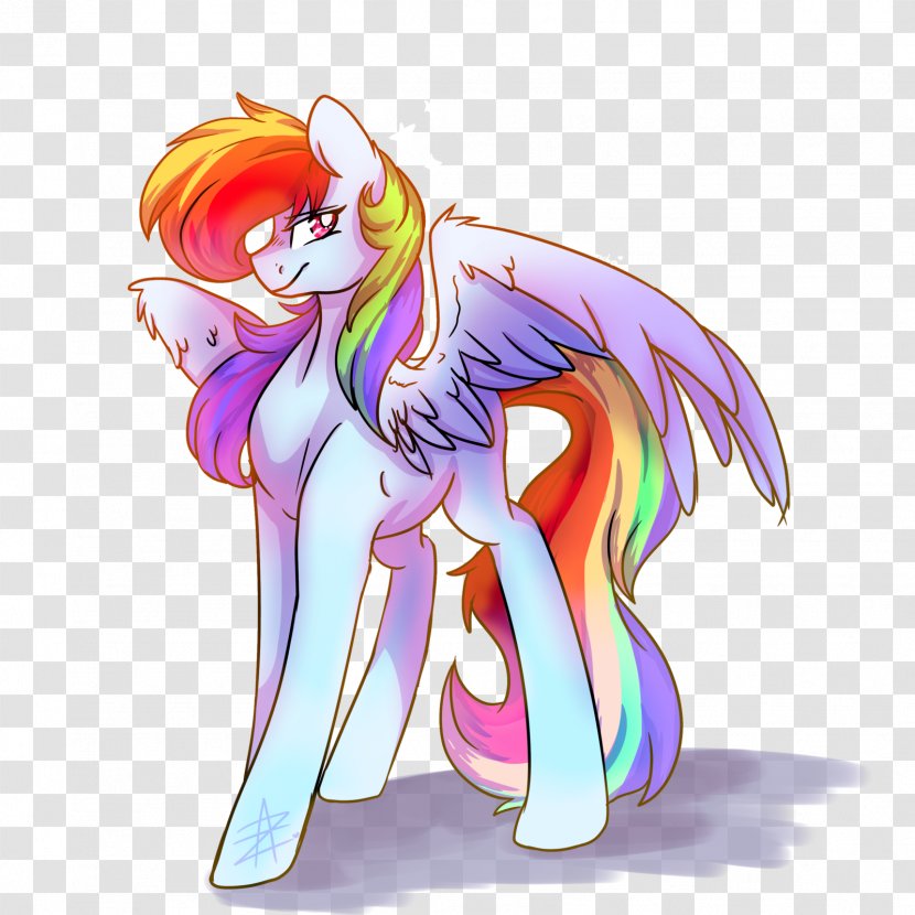 Pony Rainbow Dash Art Horse Drawing - Flower - Aura Transparent PNG