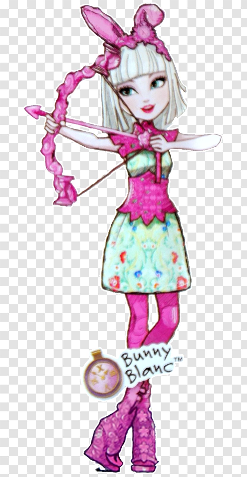 Ever After High Modern Competitive Archery Frankie Stein Doll Transparent PNG