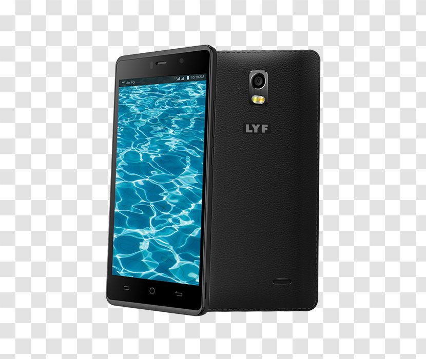 LYF Mobile Phones Smartphone 4G Voice Over LTE - Dual Sim - Water Shutting Transparent PNG