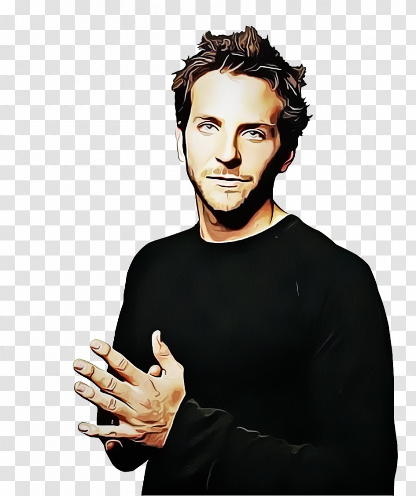 Hair Cartoon - Gesture - Black Smile Transparent PNG