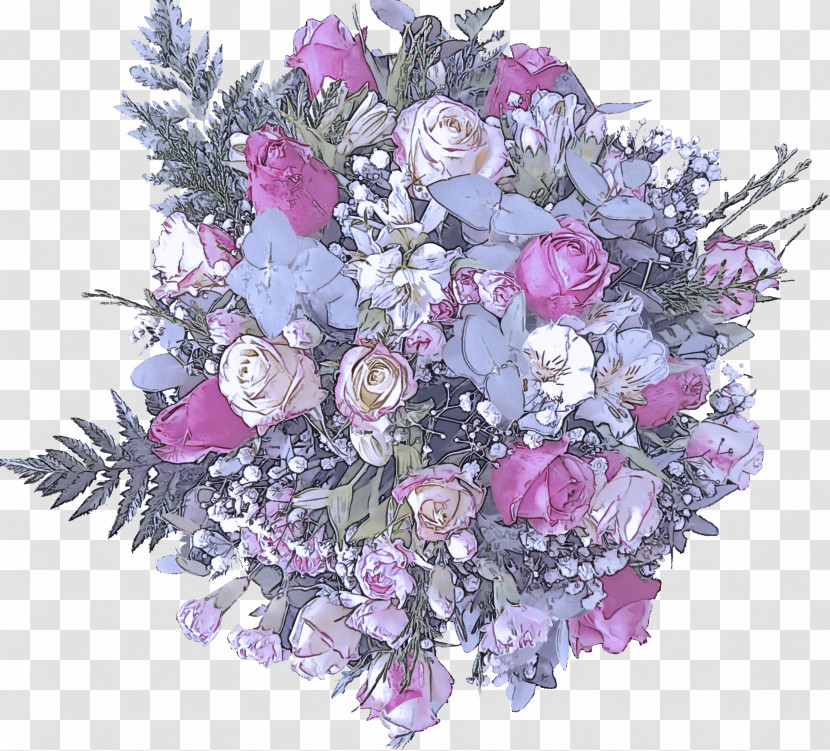 Purple Flower Wreath Transparent PNG