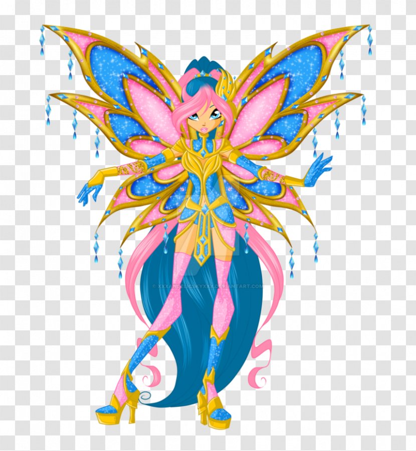 DeviantArt Artist Illustration Clip Art - Organism - Rainbow Fairy Wings Halloween Transparent PNG
