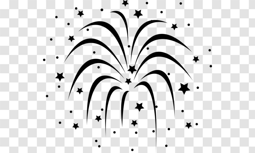 Fireworks Drawing Silhouette Clip Art - Tree Transparent PNG