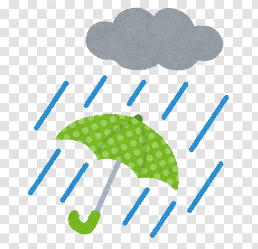 創研学院 高松校 Rain Juku Waterproofing Weather - Green - Post It Transparent PNG