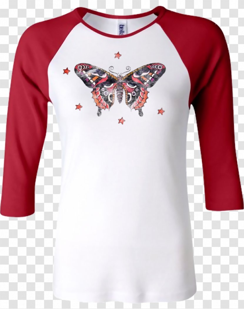 T-shirt Raglan Sleeve Clothing - White Transparent PNG