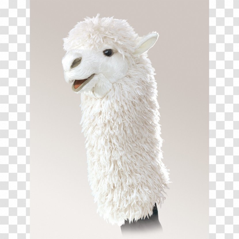Alpaca Hand Puppet Wool Stuffed Animals & Cuddly Toys - Toy - Christian Puppetry Transparent PNG