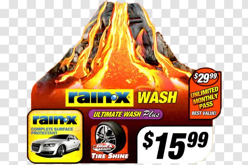 Volcano Quick Lube & Auto Wash Car Rain-X Vehicle - Foam Transparent PNG