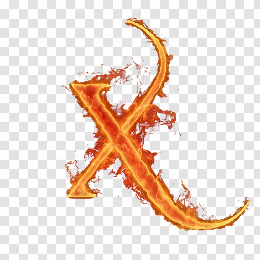 Letter Fire Alphabet Flame Transparent PNG