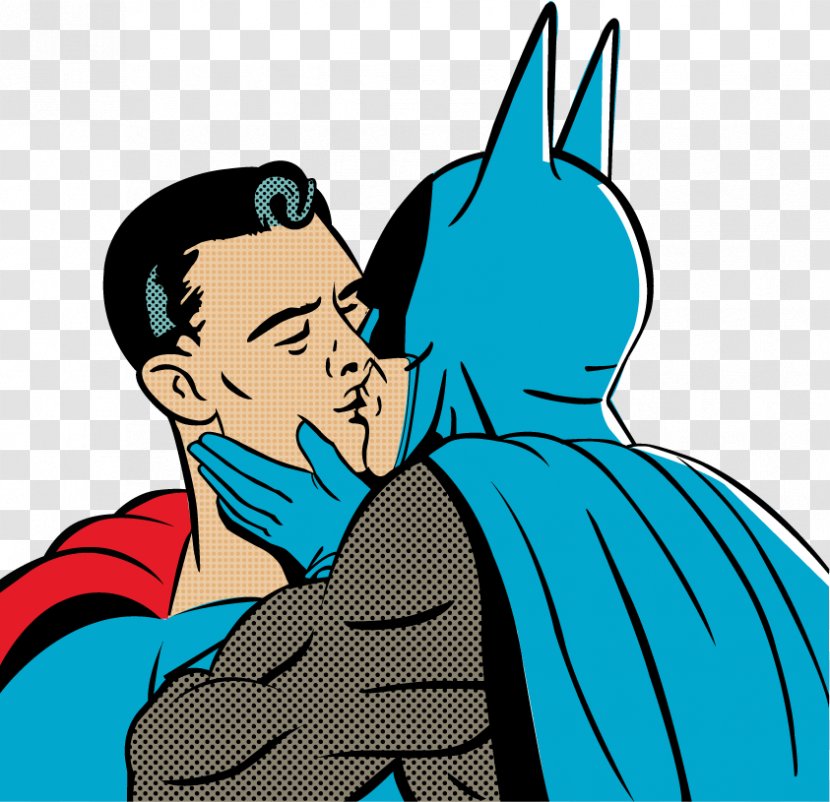 Superman Batman Lex Luthor The Flash Superhero - Flower - Kiss Transparent PNG