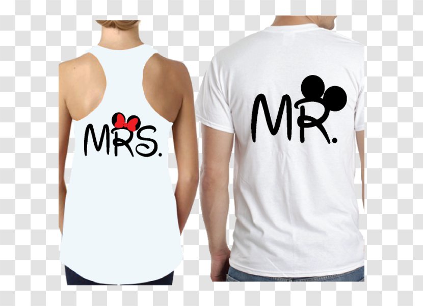 T-shirt Minnie Mouse Mickey The Walt Disney Company - Mrs Transparent PNG