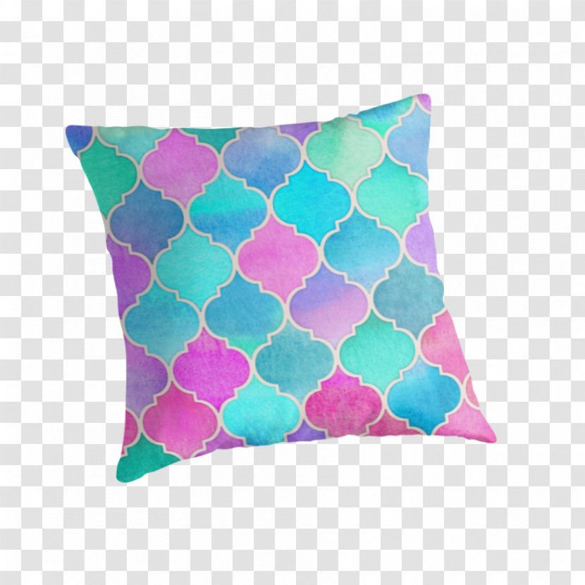 Throw Pillows Cushion Pastel Color - Moroccan Cuisine - Pattern Transparent PNG