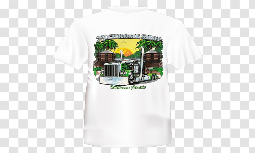 T-shirt 75 Chrome Shop Sleeve - Clothing Transparent PNG
