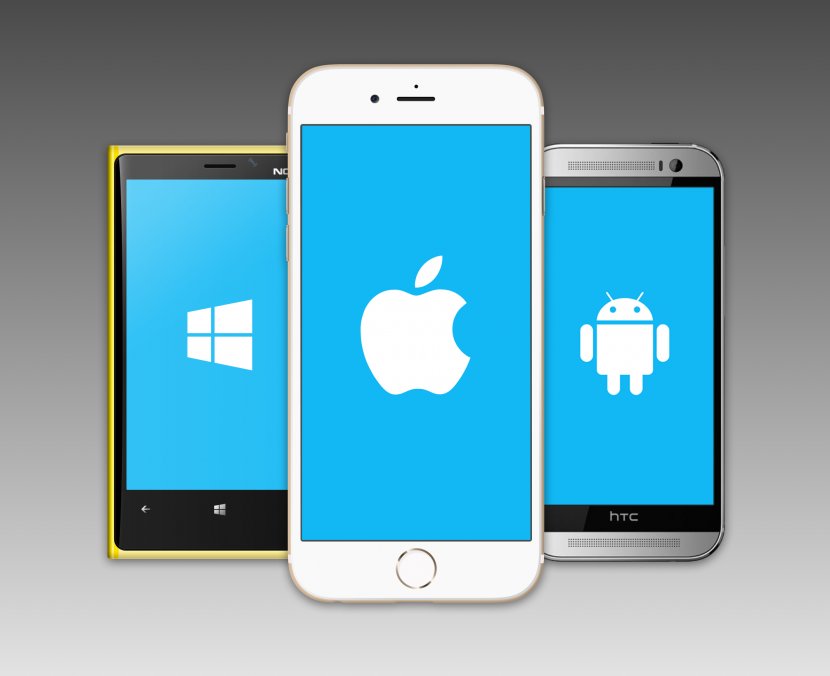 IPhone Android Xamarin - Mobile App Development - Smartphone Transparent PNG