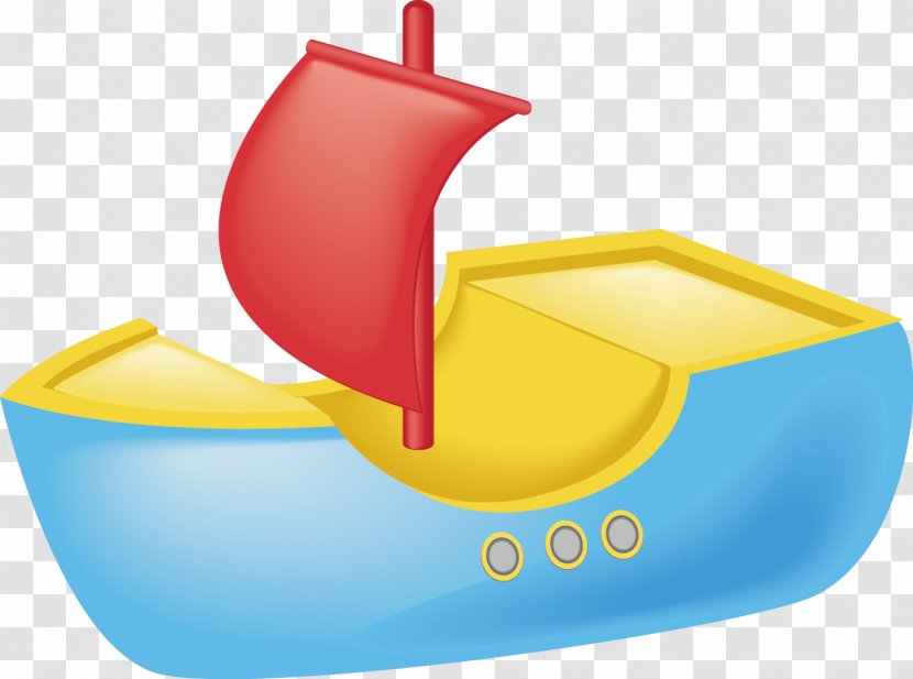 Boat Clip Art - Yellow - Ship Vector Transparent PNG