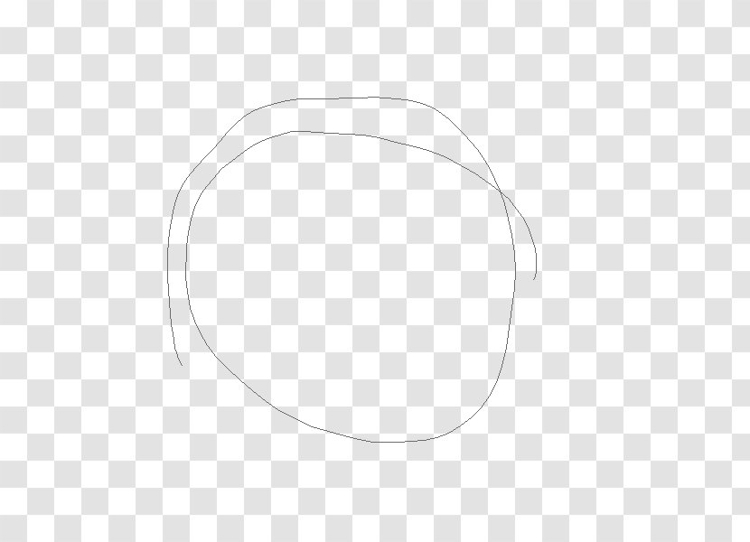Circle Oval White - Floating Geometry Transparent PNG