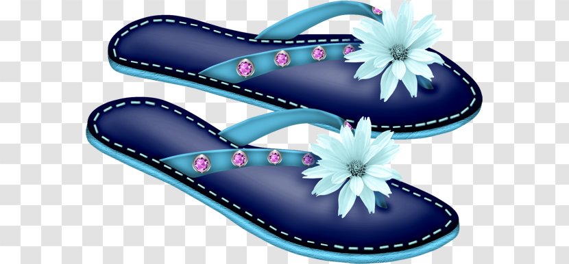 Slipper Flip-flops Shoe Footwear Clip Art - Blog - Flip Flops Transparent PNG