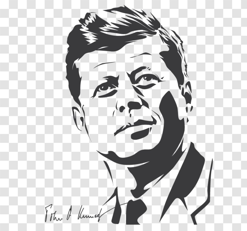 John F. Kennedy President Of The United States Clip Art - F Jr Transparent PNG