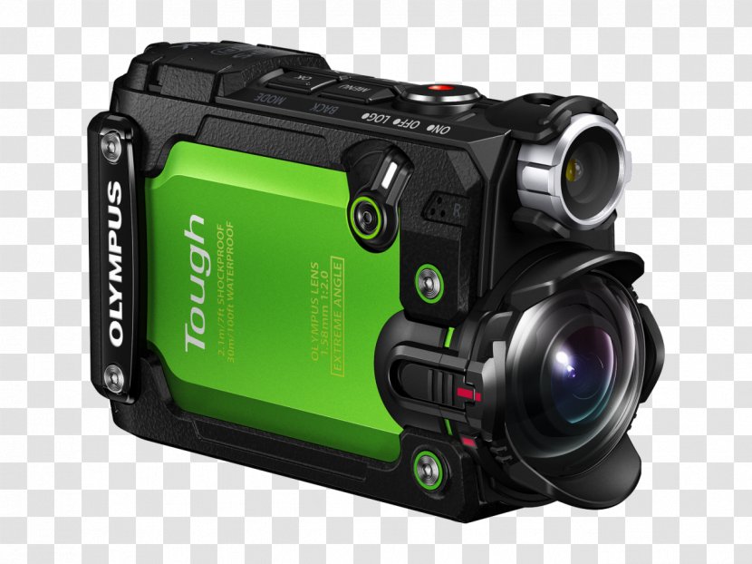 Olympus Tough TG-4 Action Camera Video Cameras 4K Resolution - Lens - Cam Newton Transparent PNG