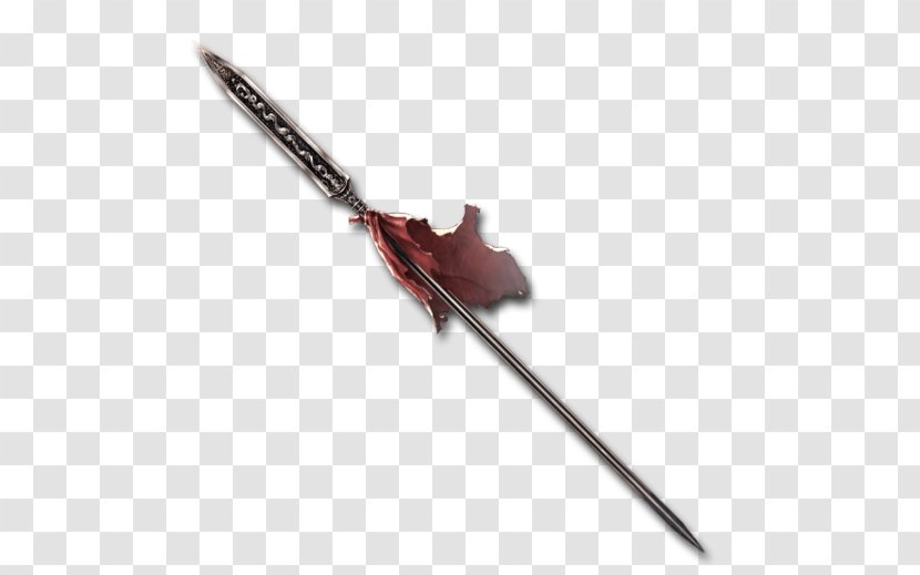 Granblue Fantasy Holy Lance Weapon Spear Gladius - Roman Soldier Transparent PNG