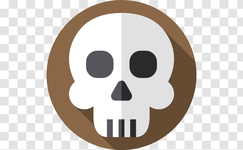 Skull Icons - Smile - Nose Transparent PNG