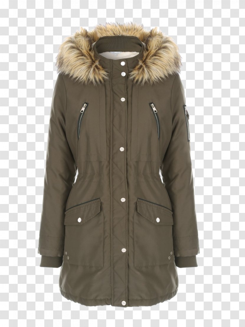 Parka Coat Outerwear Jacket Fashion - Peacocks Transparent PNG