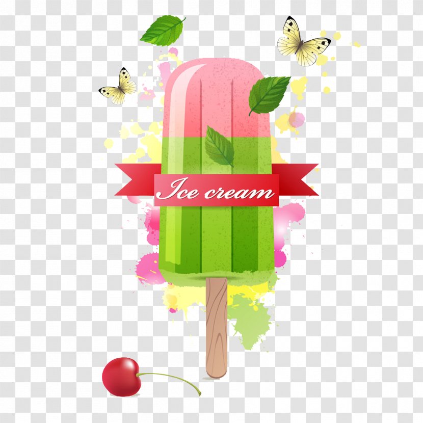 Ice Cream Pop Lollipop - Fruit Transparent PNG