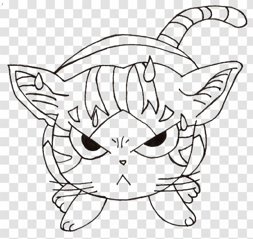 Whiskers Cat Line Art /m/02csf Drawing - Nose Transparent PNG