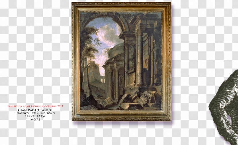 Painting Capriccio Ruins Oil Paint - Port Transparent PNG