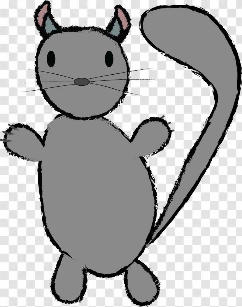 Chinchilla GitHub Front And Back Ends Clip Art - Small To Medium Sized Cats Transparent PNG