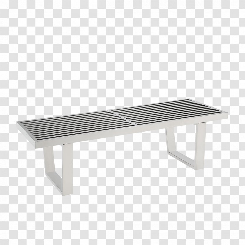 Platform Bench Stainless Steel Metal Furniture - Dinner Plate Transparent PNG