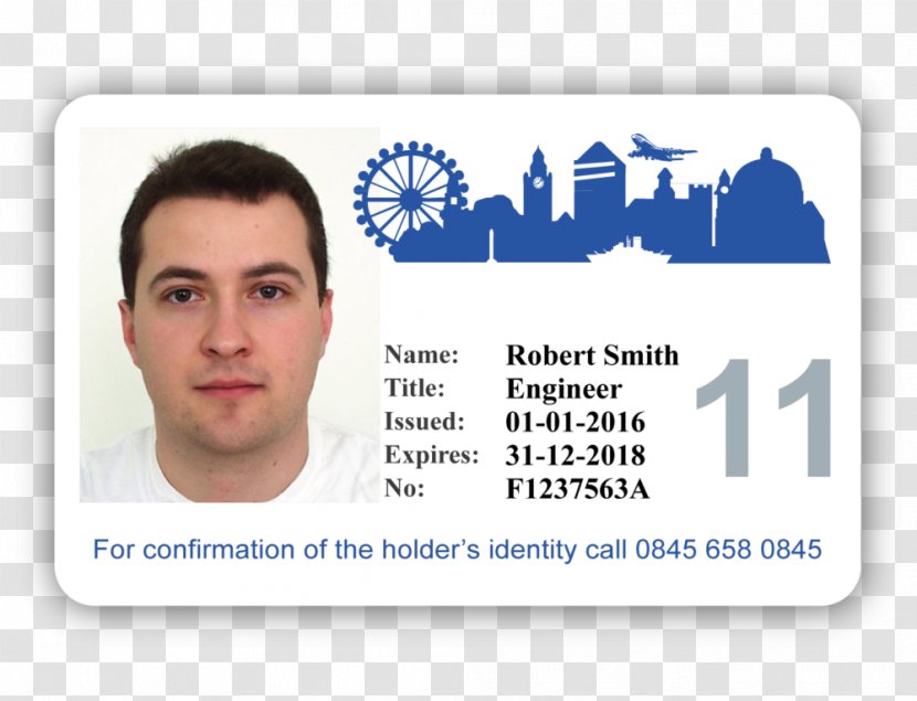 Identity Document Access Control Student Card Badge Credit - Brand Transparent PNG