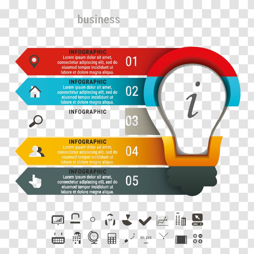 Chart Infographic - Creative Business Transparent PNG