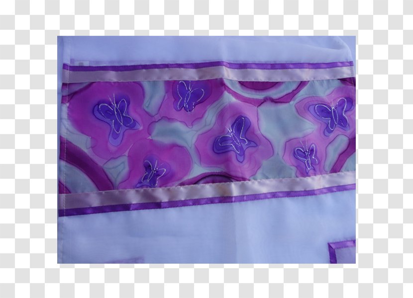 Silk Rectangle - Magenta - Tallit Transparent PNG