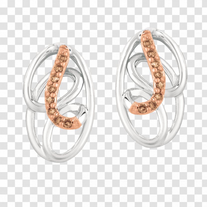 Earring Silver Body Jewellery Jewelry Design - Metal Transparent PNG