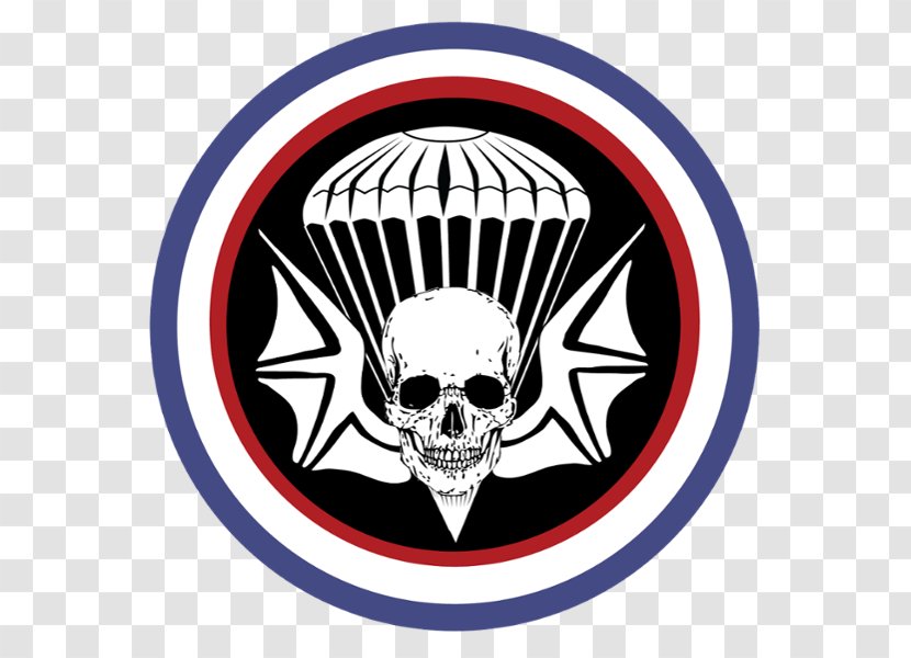 502nd Infantry Regiment Airborne Forces 101st Division - Paratrooper - Skull Transparent PNG