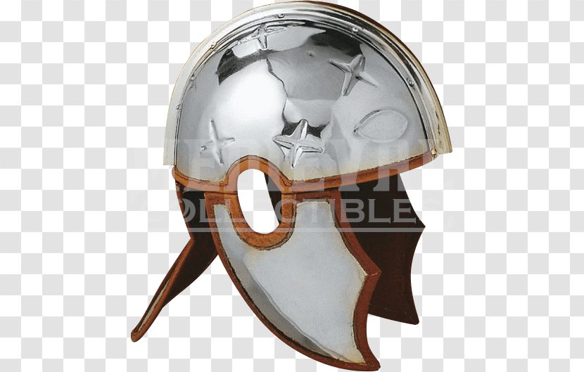 Motorcycle Helmets Ancient Rome Galea Late Roman Ridge Helmet - Headgear Transparent PNG