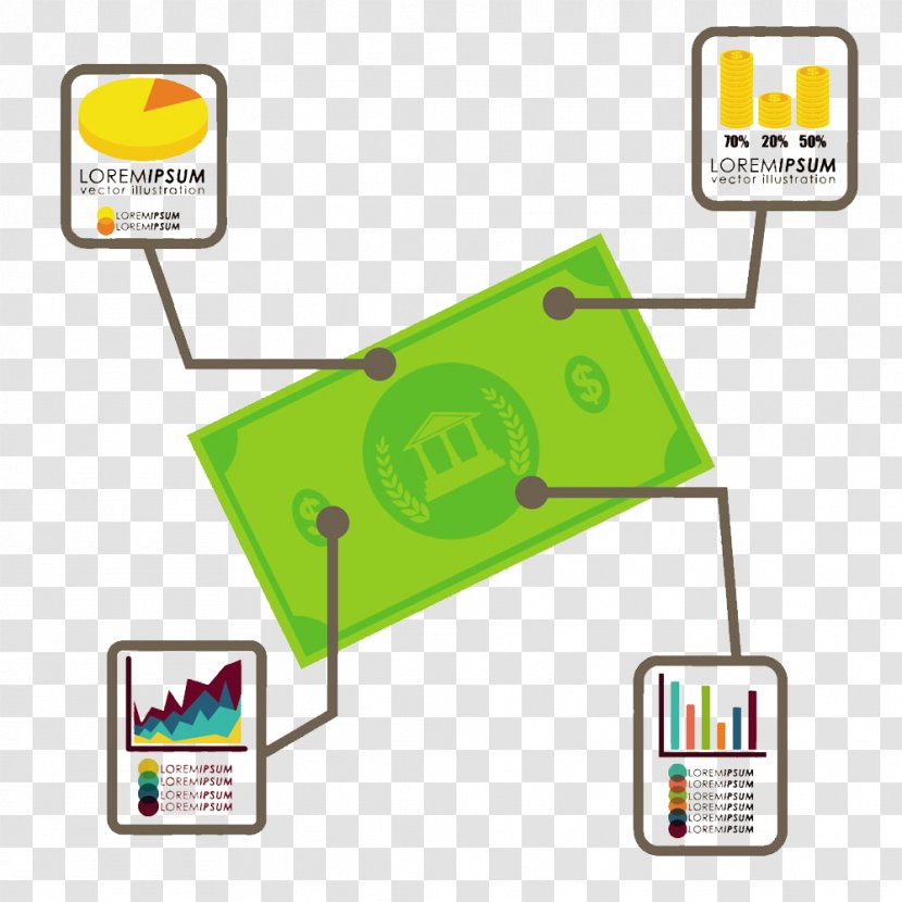 Infographic Information Illustration - Banknote Transparent PNG