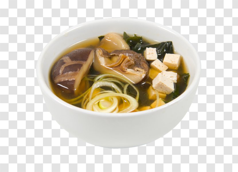 Noodle Soup Canh Chua Miso Broth - Cock A Leekie - Dish Transparent PNG
