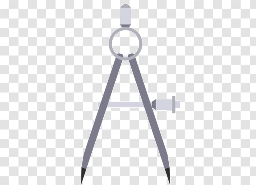 Compass Woodworking Tool Design Product - Triangle Transparent PNG