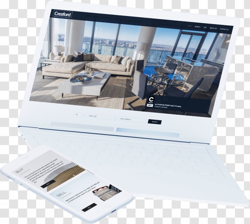 DesignAgency Web Design Multimedia Product Website - Brand - Real Estate Publicity Transparent PNG