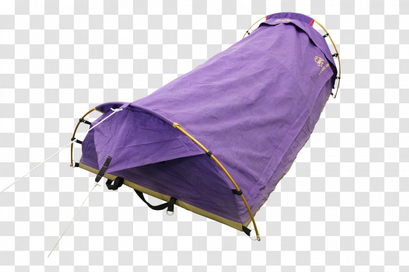 Camping Purple Tent Swag Transparent PNG