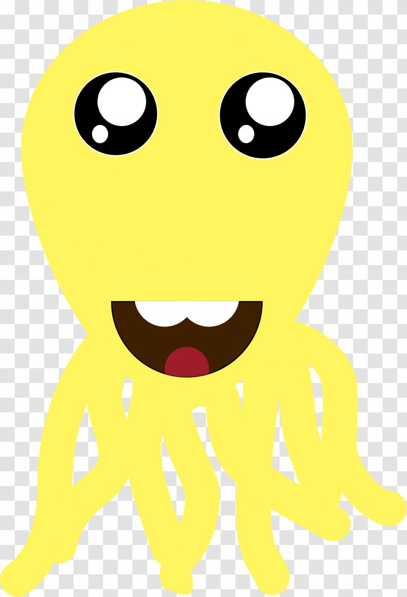 Clip Art Octopus Image Smiley - Result - Small Transparent PNG