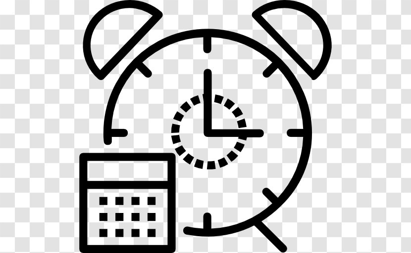 Cartoon Clock - Number Symbol Transparent PNG