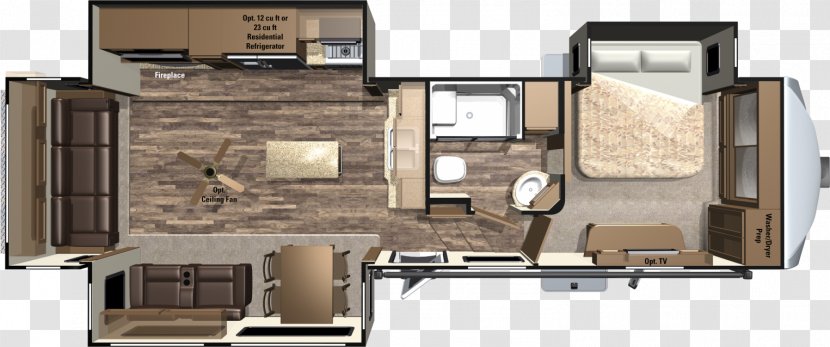 Fifth Wheel Coupling Campervans Caravan Highland Ridge Floor Plan - Jayco Inc - Sofa Transparent PNG
