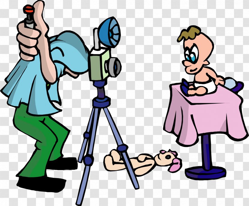 Animation Photographer Photography - Vector Shoot Baby Photo 1 Transparent PNG