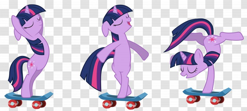 Twilight Sparkle My Little Pony Ice Skating - Flower - Vector Transparent PNG