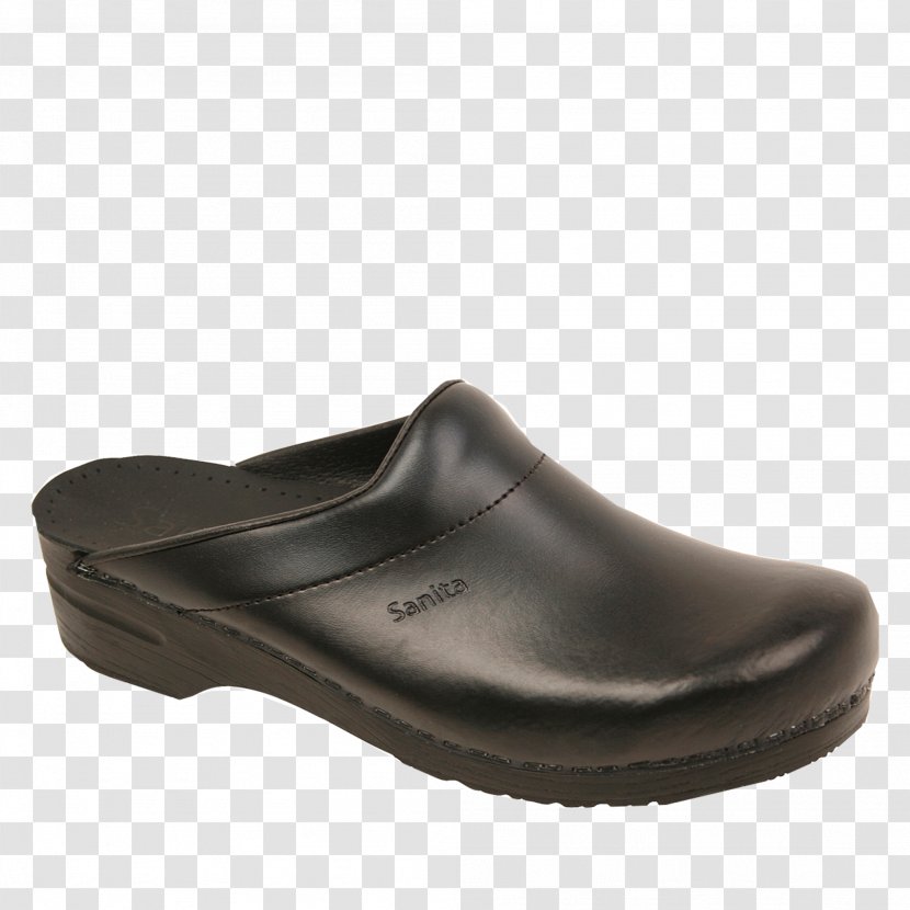 Clog Slip-on Shoe Bicast Leather - Slipon Transparent PNG