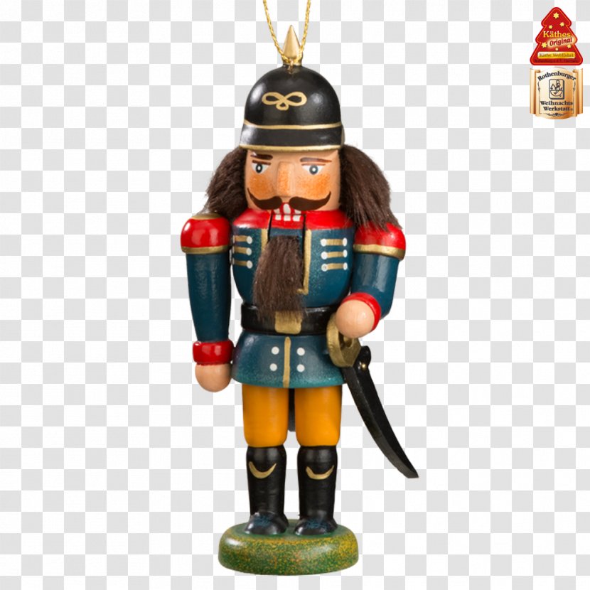 The Nutcracker And Mouse King Santa Claus Doll Käthe Wohlfahrt - Police Officer - Handpainted Transparent PNG