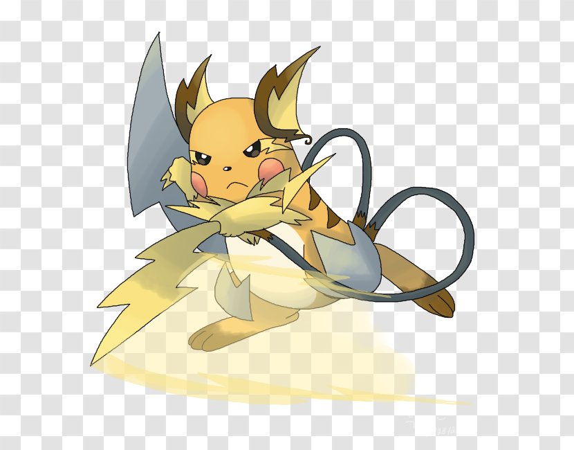 Raichu Pokémon Nintendo Creatures Art Style - Silhouette - Pokemon Transparent PNG
